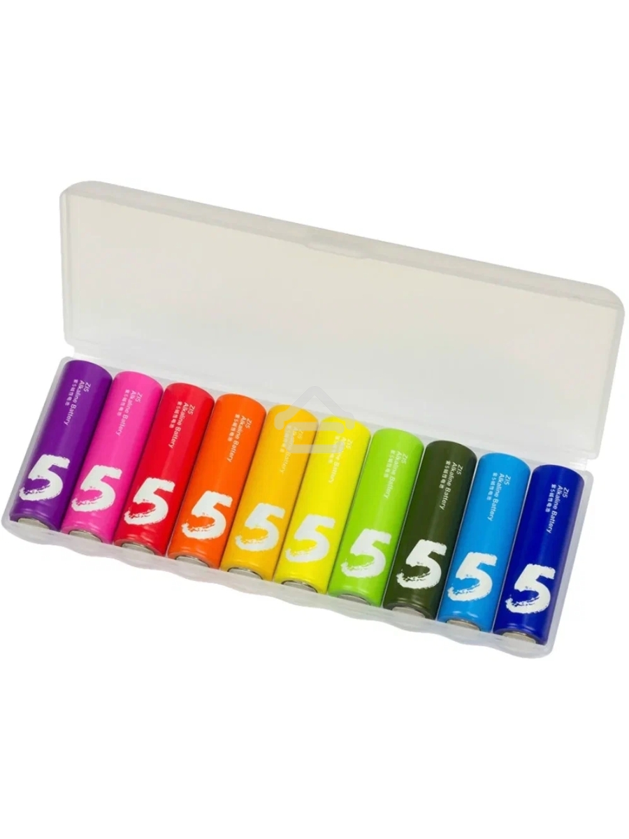 Батарейки Xiaomi ZI5-AA Rainbow Colors (10 шт.) AA510