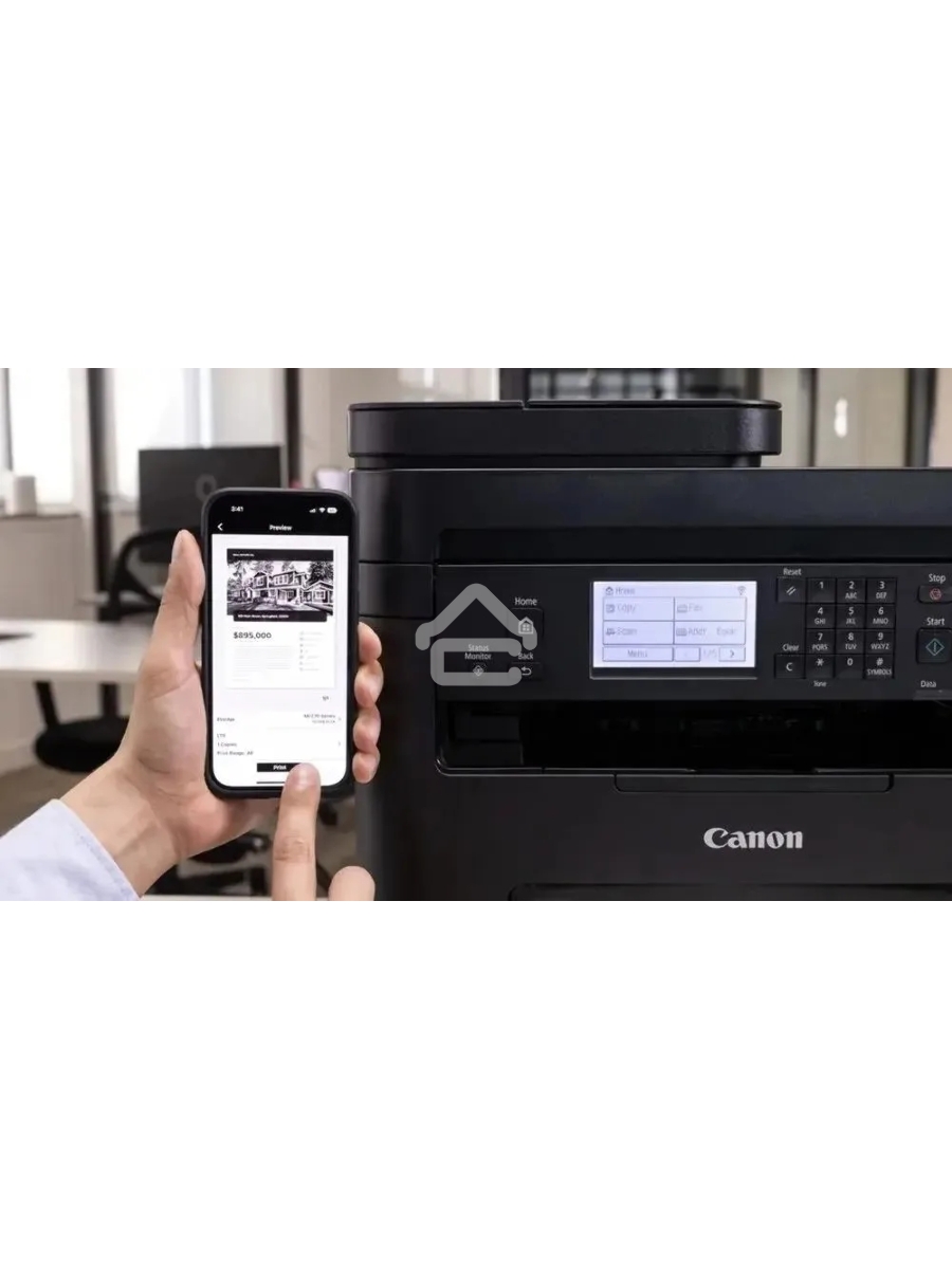 МФУ лазерный Canon i-Sensys MF275dw (5621C001), A4, ч/б, печ. 29 стр/мин., скан. до 20 стр/мин (ч/б) 15 стр/мин (цвет), 2400 x 600 dpi (печать) 600x600dpi (скан.), USB, RJ-45, Wi-Fi, Air Print, Mopria