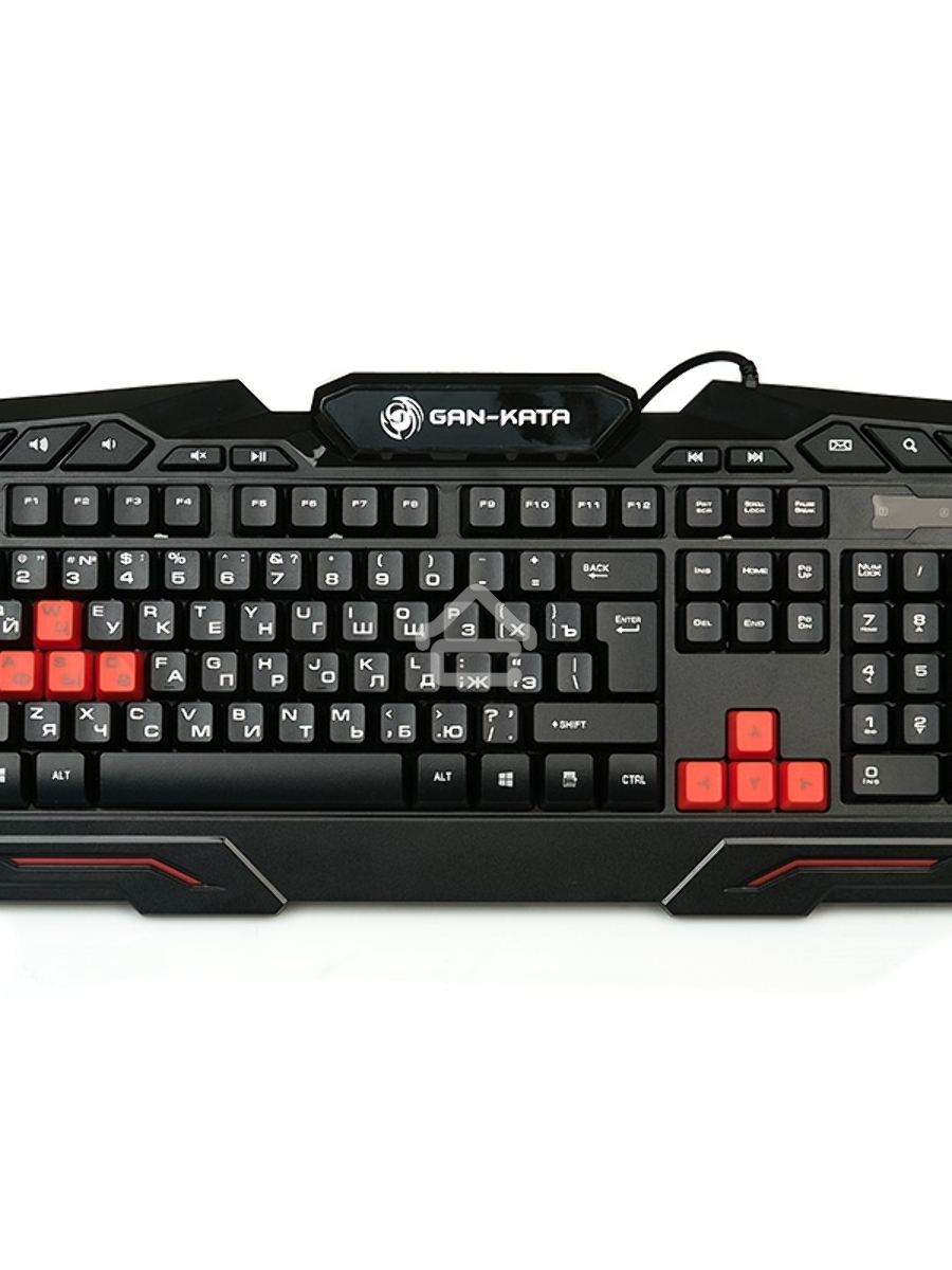 Клавиатура Dialog Gan-Kata KGK-11U Black USB, игровая