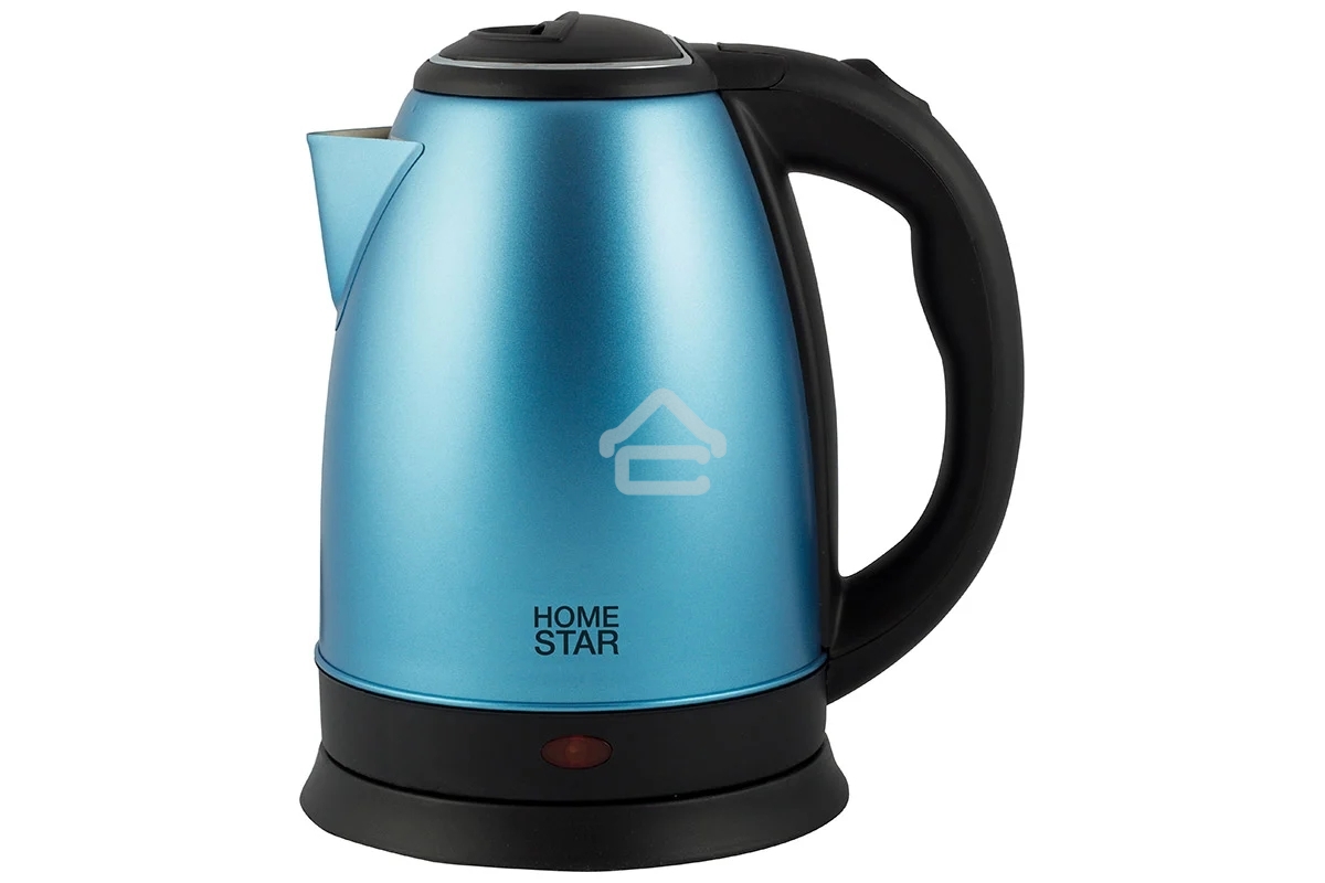 Чайник электрический Homestar HS-1010 (1,8 л) стальной синий