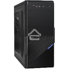Компьютерный корпус ExeGate EX284019RUS Minitower BA-201 Black, mATX, (AA450, 80мм), 2*USB, Audio