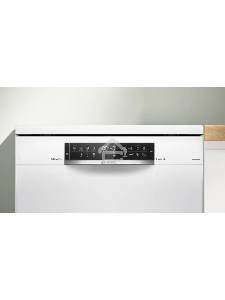 Посудомоечная машина Bosch SMS6EMW65Q, белая, 60 см, 13 компл., 46 дБ, класс A