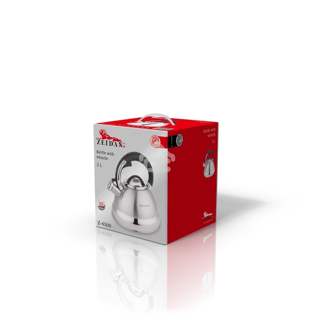 Чайник для плиты со свистком Zeidan Z-4500 3 л