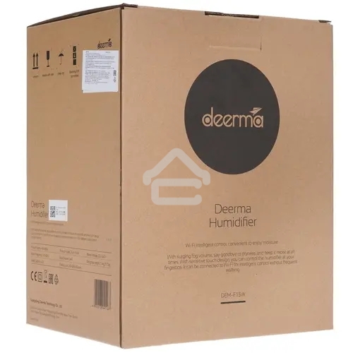 Увлажнитель воздуха Deerma Humidifier DEM-F15W, ультразвуковой, с Wi-Fi черный