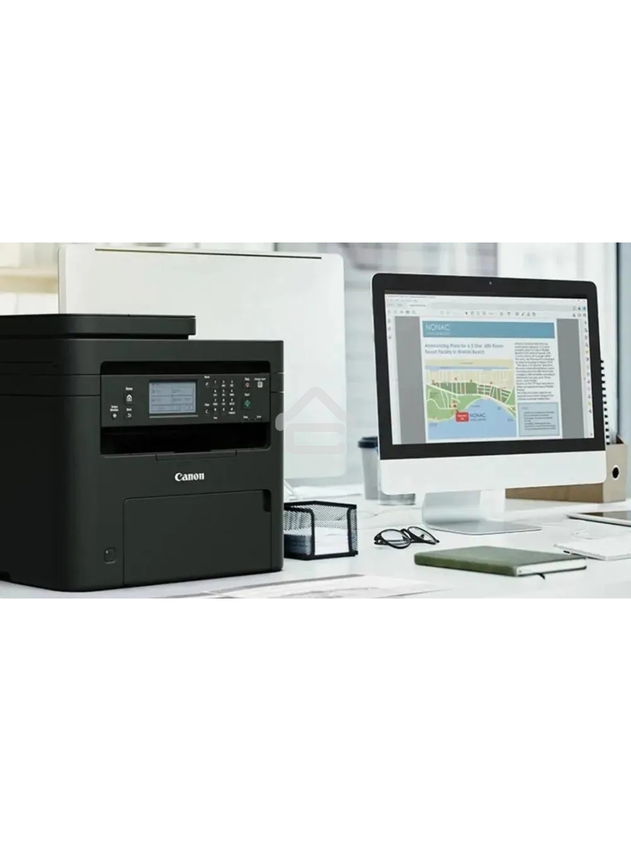 МФУ лазерный Canon i-Sensys MF275dw (5621C001), A4, ч/б, печ. 29 стр/мин., скан. до 20 стр/мин (ч/б) 15 стр/мин (цвет), 2400 x 600 dpi (печать) 600x600dpi (скан.), USB, RJ-45, Wi-Fi, Air Print, Mopria