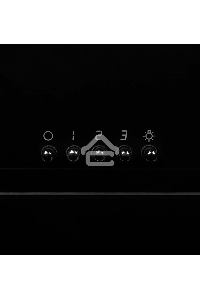 Вытяжка наклонная LEX MIRA G 600 BLACK черный, кнопочное управление