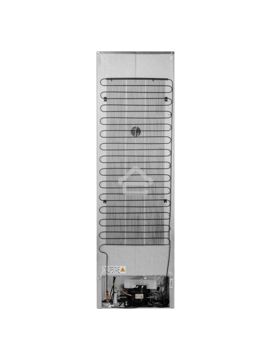 Встраиваемый холодильник Maunfeld MBF177SWGR Inverter белый двухкамерный 197/76 л, морозилка снизу, DeFrost