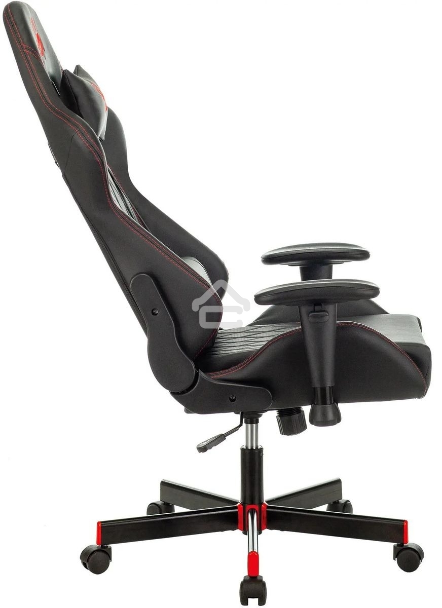Кресло игровое A4Tech Bloody GC-800 черный ромбик, эко.кожа