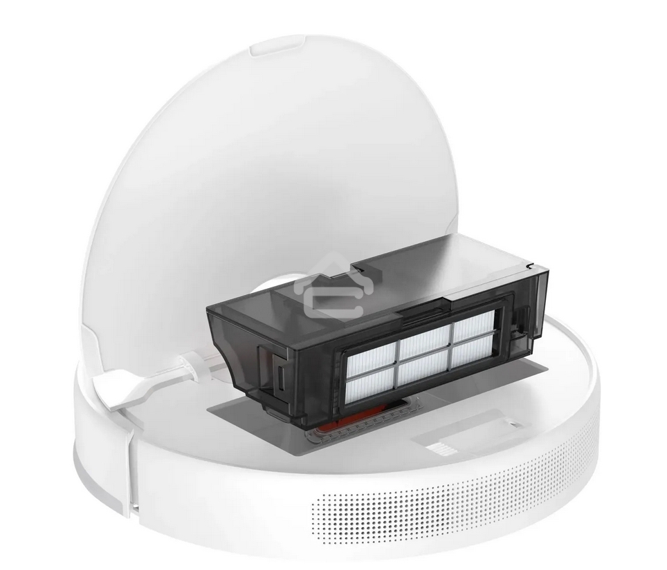 Робот-пылесос Dreame RLS3D Vacuum and Mop D10 Plus белый, 46 Вт, 5200 мАч Li-Ion, уборка сухая/влажная, пылесборник контейнер 0.4 л