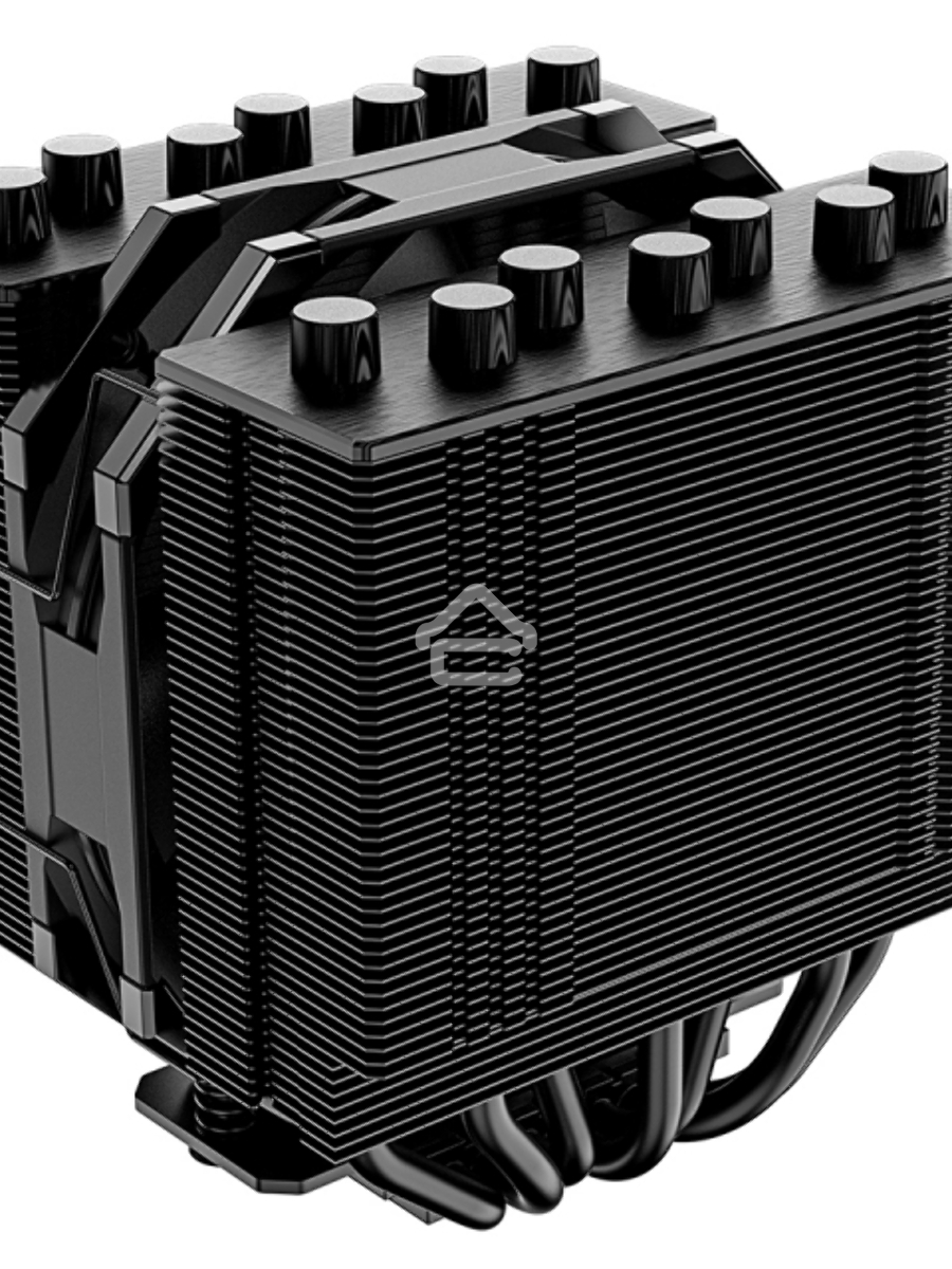 Кулер ID-COOLING SE-207-XT SLIM черный 120мм алюминий+медь 1800rpm 35db 4-pin 220W 135мм