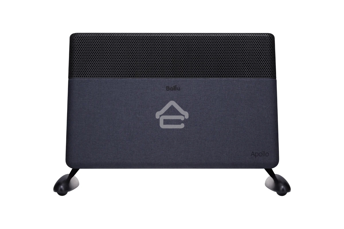 Конвектор Ballu Apollo digital INVERTER Space Black BEC/ATI-2002 черный, 2000 Вт, 25 м2, термостат, дисплей, WiFi