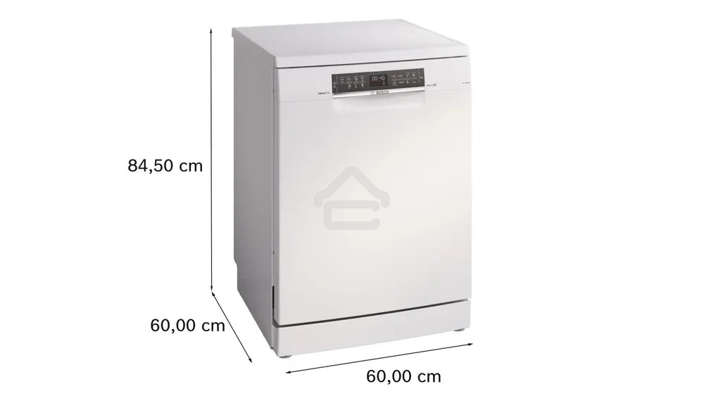Посудомоечная машина Bosch SMS6EMW65Q, белая, 60 см, 13 компл., 46 дБ, класс A