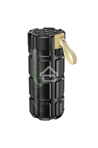 Портативная колонка HOCO HC7 черный LED подсветка