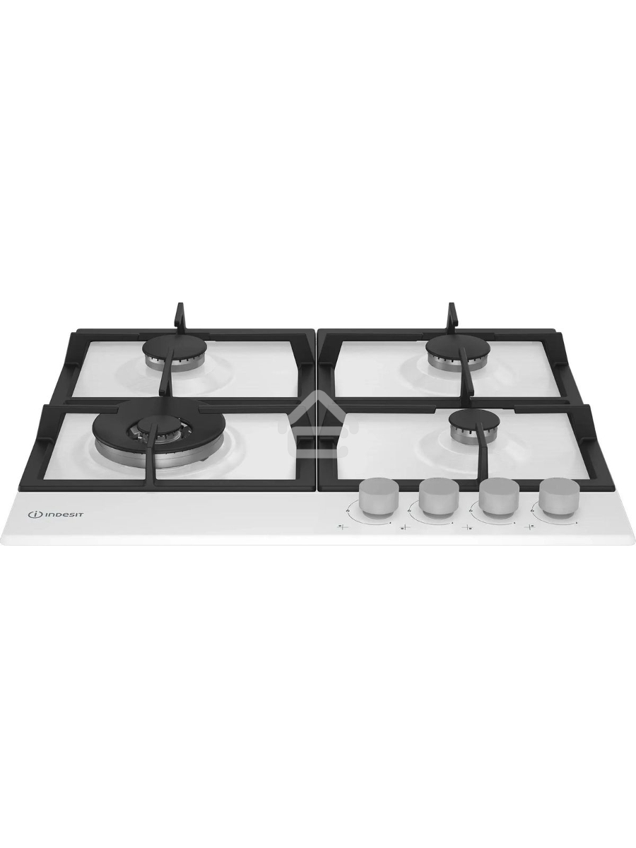 Газовая варочная поверхность Indesit THPM 642 WS/WH/I, независимая, белый