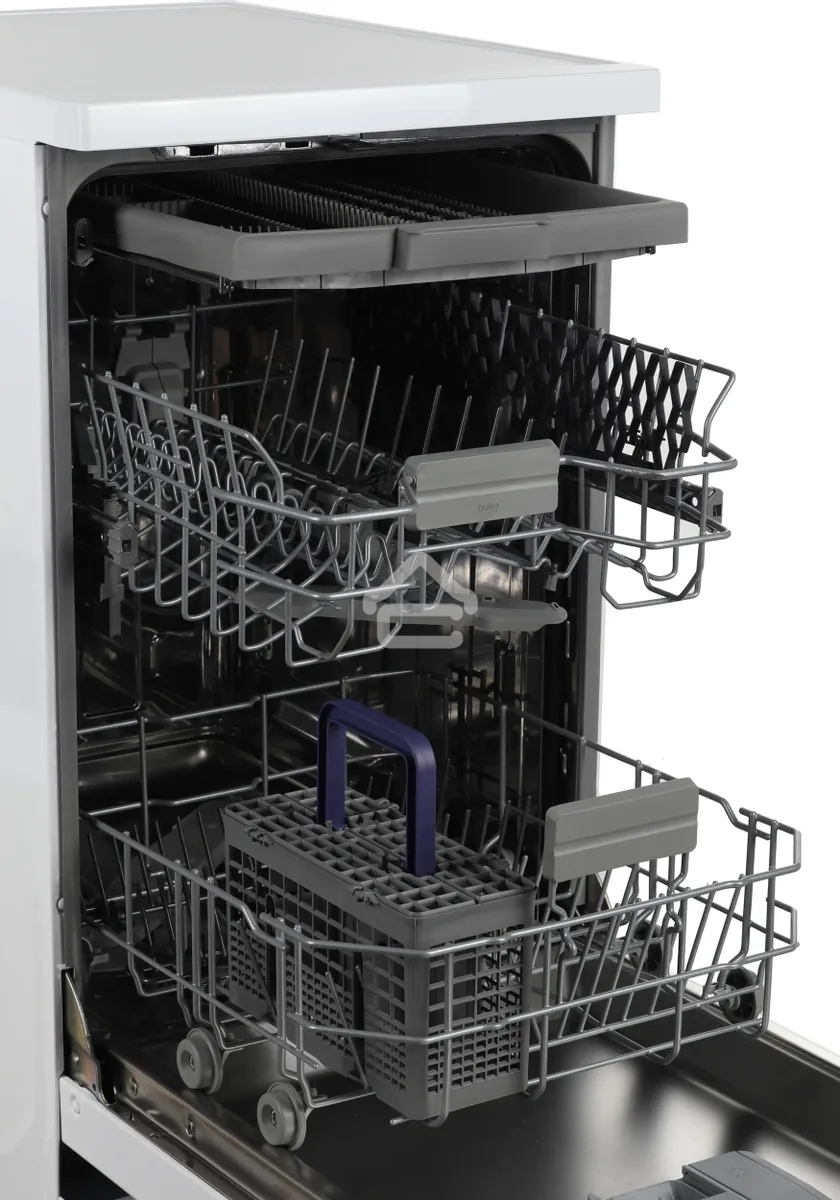 Посудомоечная машина Beko BDFS26120WQ, белая, 44.8 см, 11 компл., 46 дБ, класс A