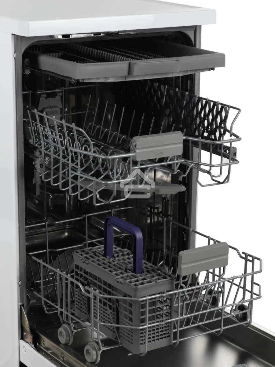 Посудомоечная машина Beko BDFS26120WQ, белая, 44.8 см, 11 компл., 46 дБ, класс A