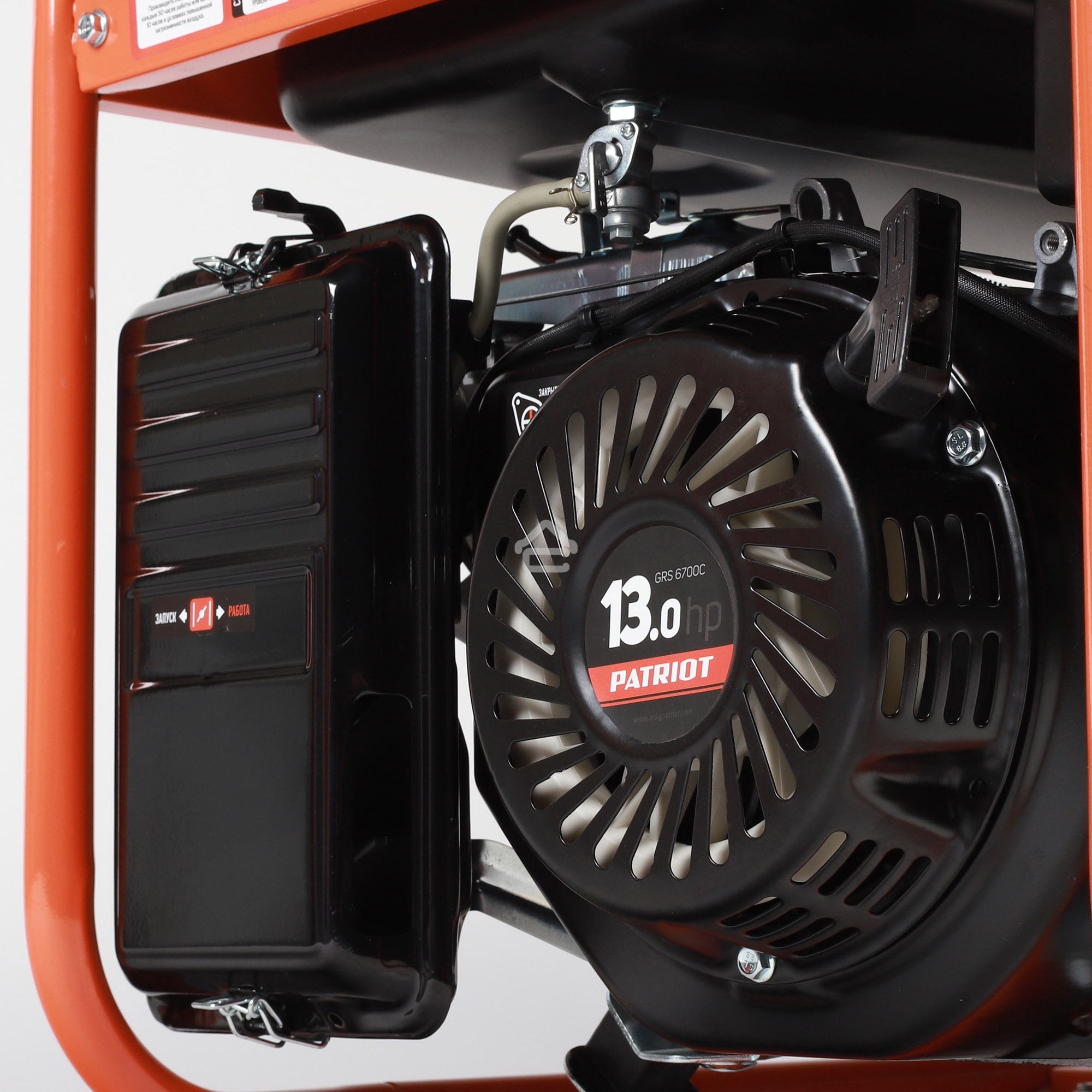 Электрогенератор бензиновый Patriot GRS 6700C, 5.7 кВт, 70 дБ, 73 кг