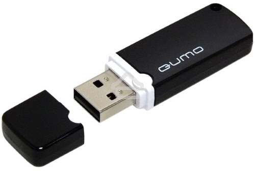 Флешка USB R/W  2.0 QUMO 32GB Optiva 02 Black QM32GUD-OP2-black