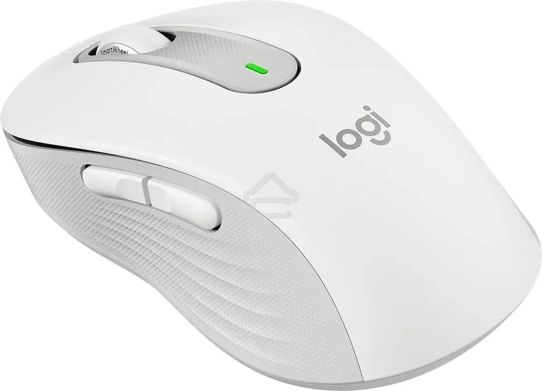 Мышь беспроводная Logitech Signature M650 белый, 4000 dpi, радиоканал, Bluetooth, USB, кнопки - 5