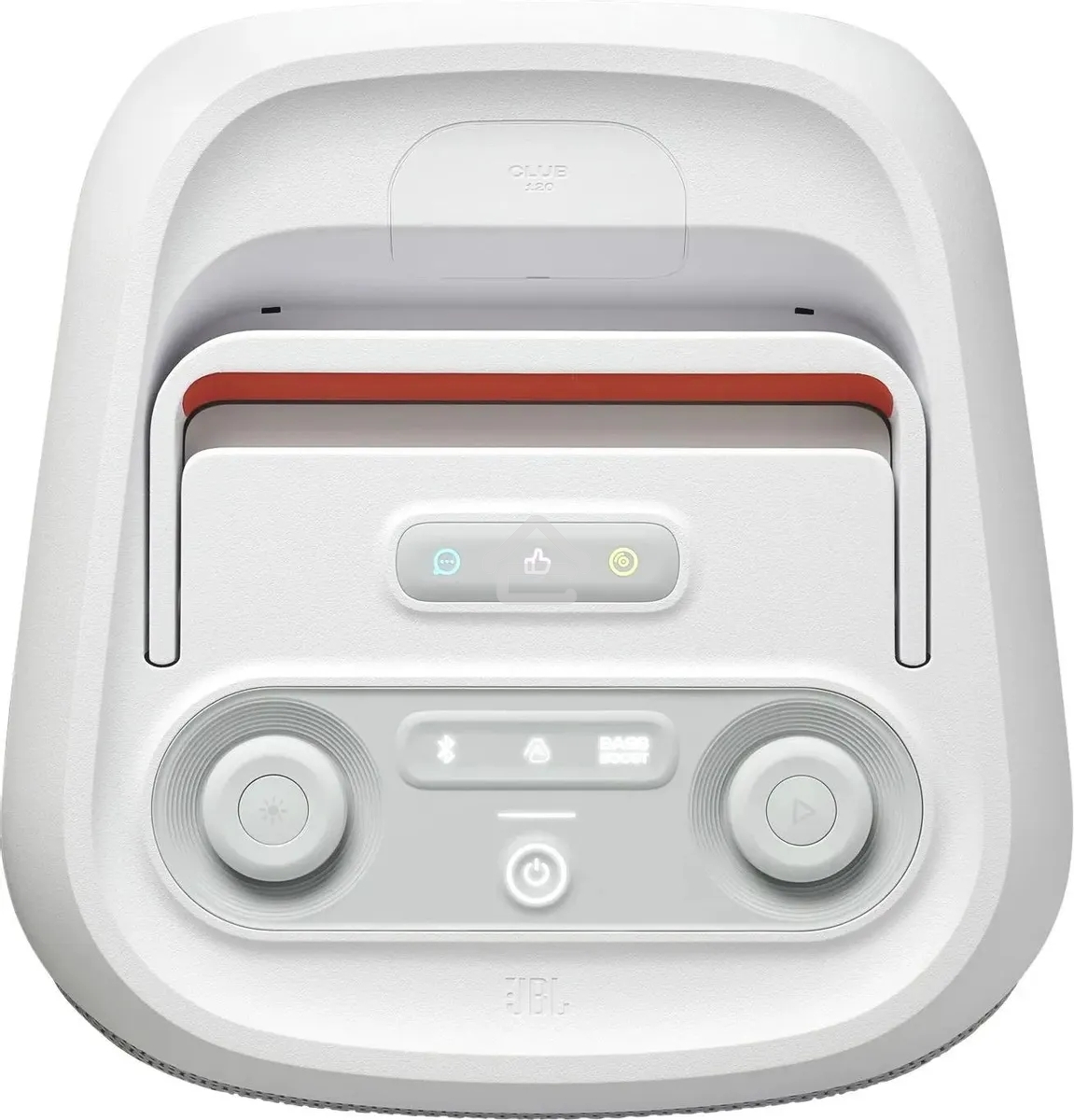 Минисистема Hi-Fi JBL PartyBox Club 120 белый 160Вт USB BT