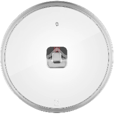 Крышка Rondell Stripes RDA-1622, 28 см, руч. серый