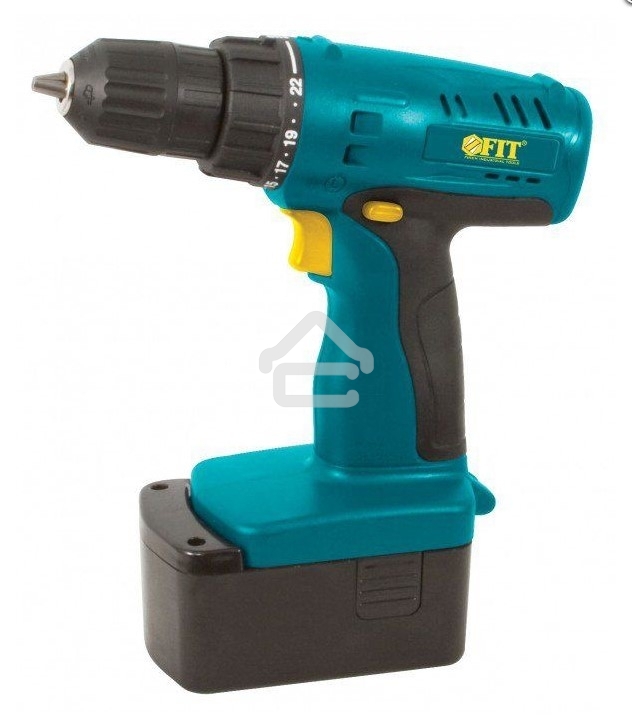 Дрель-Шуруповерт Fit 80132, Аккумуляторная, 12В