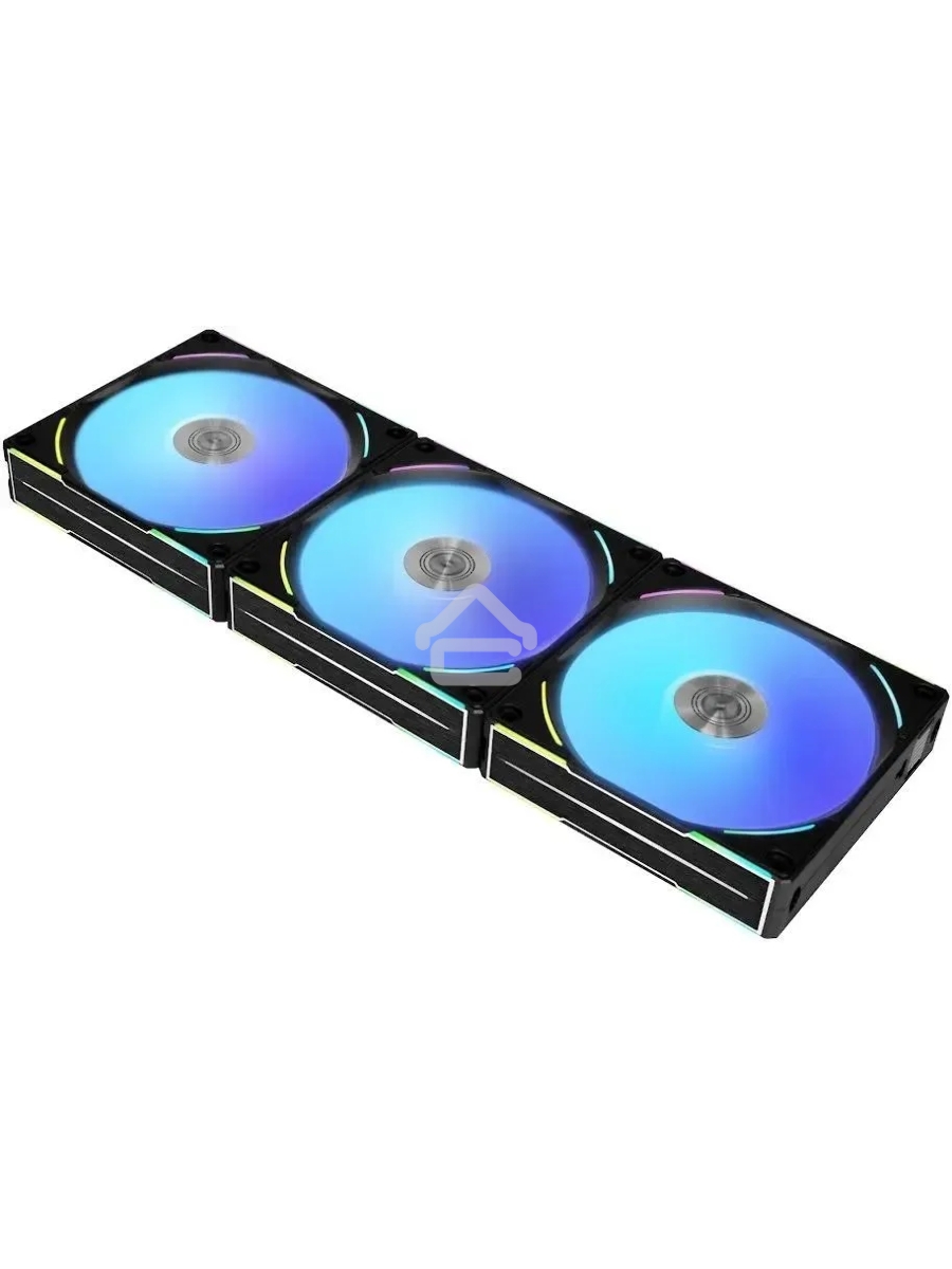 Комплект вентиляторов для корпуса Lian Li Uni Fan ALV2 (3 шт.) G99.12ALV23B.00 черный, 120 мм, 2000rpm 28.7Db, 4-pin