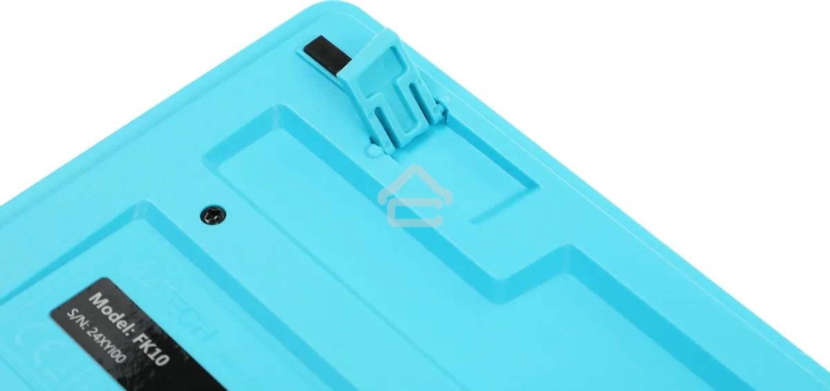 Клавиатура A4Tech Fstyler FK10 проводная, USB, черный/синий