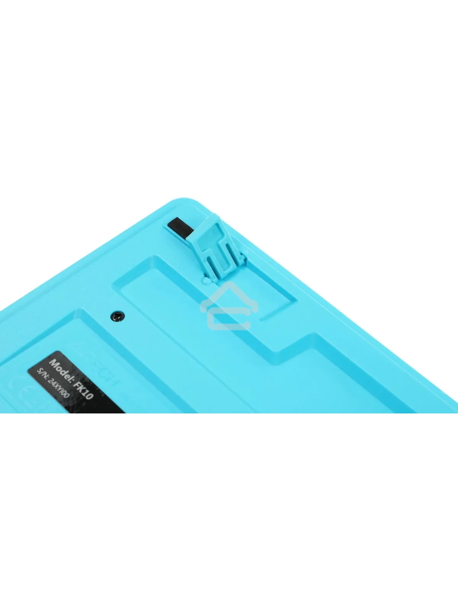 Клавиатура A4Tech Fstyler FK10 проводная, USB, черный/синий