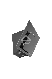 Вытяжка наклонная LEX MIRA G 600 BLACK черный, кнопочное управление