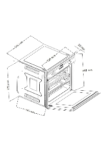Духовой шкаф HIBERG VM 6193 W белый