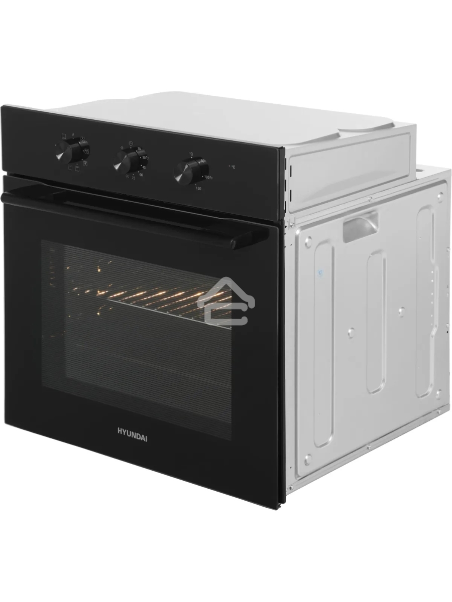 Духовой шкаф Электрический Hyundai HEO 6635 BG черный