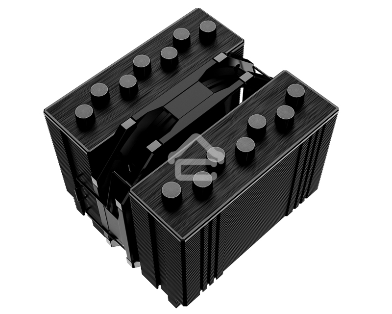 Кулер ID-COOLING SE-207-XT SLIM черный 120мм алюминий/медь 1800rpm 35db 4-pin 220W 135мм