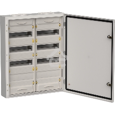 Корпус металлический IEK TITAN 5 ЩРн-96 (2х48) 710х570х140 IP54 серый