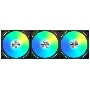 Комплект вентиляторов для корпуса Lian Li Uni Fan ALV2 (3 шт.) G99.12ALV23B.00 черный, 120 мм, 2000rpm 28.7Db, 4-pin