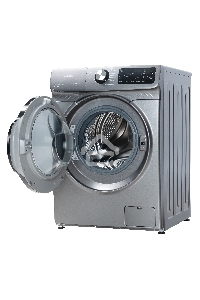Стиральная машина Бирюса WM-SBM1014/15 M Металлик, загрузка фронтальная 10 кг, 1400 об/мин, класс А+++