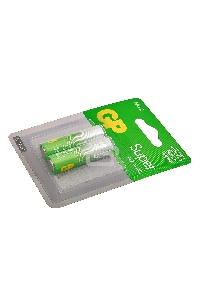 Алкалиновые батарейки GP Super Alkaline G-Tech 15А АA - 2 шт. на блистере