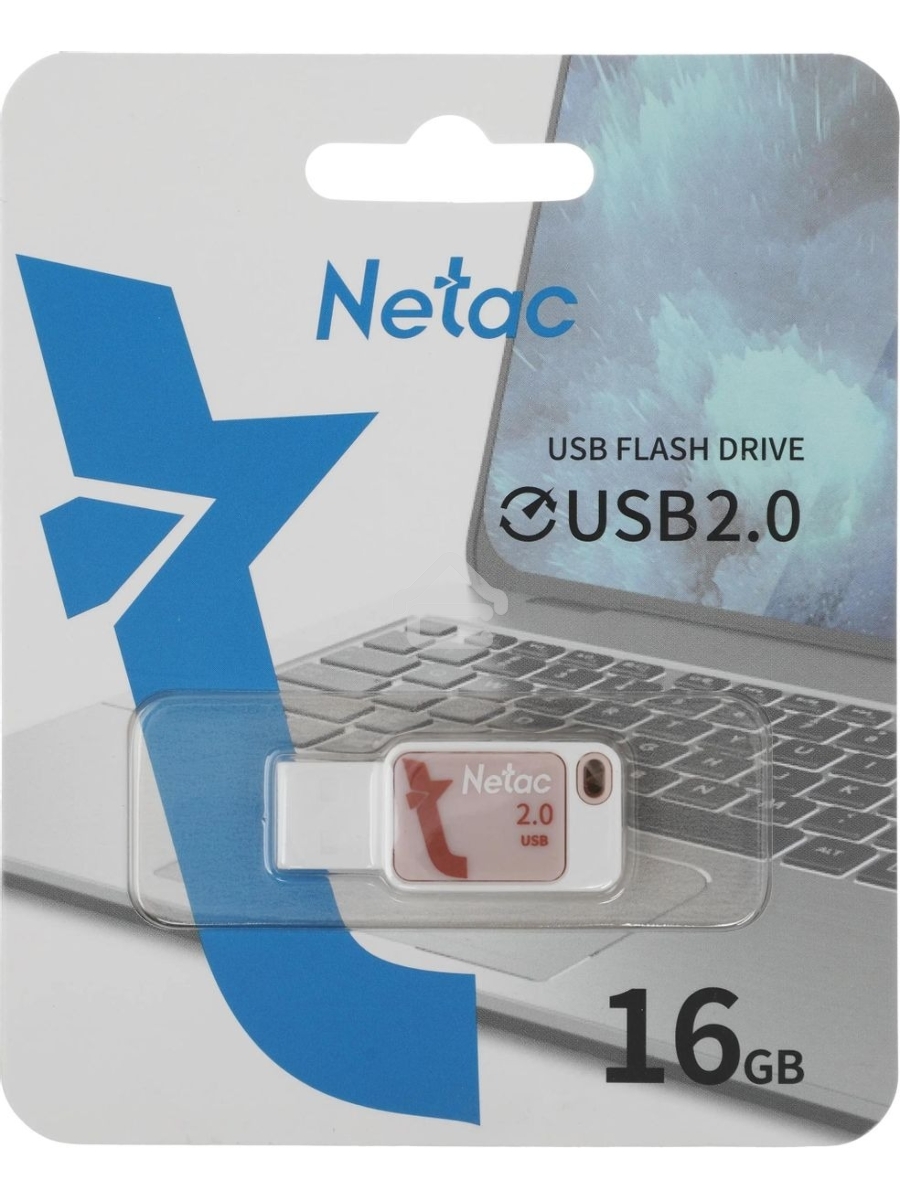 Флеш диск Netac 16Gb UA31 NT03UA31N-016G-20PK USB2.0 розовый