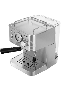 Кофеварка рожковая Maunfeld MF-721S PRO нержавеющая сталь, исп. кофе - молотый/чалды, 1.5 л, 1140 Вт, 15 Бар.