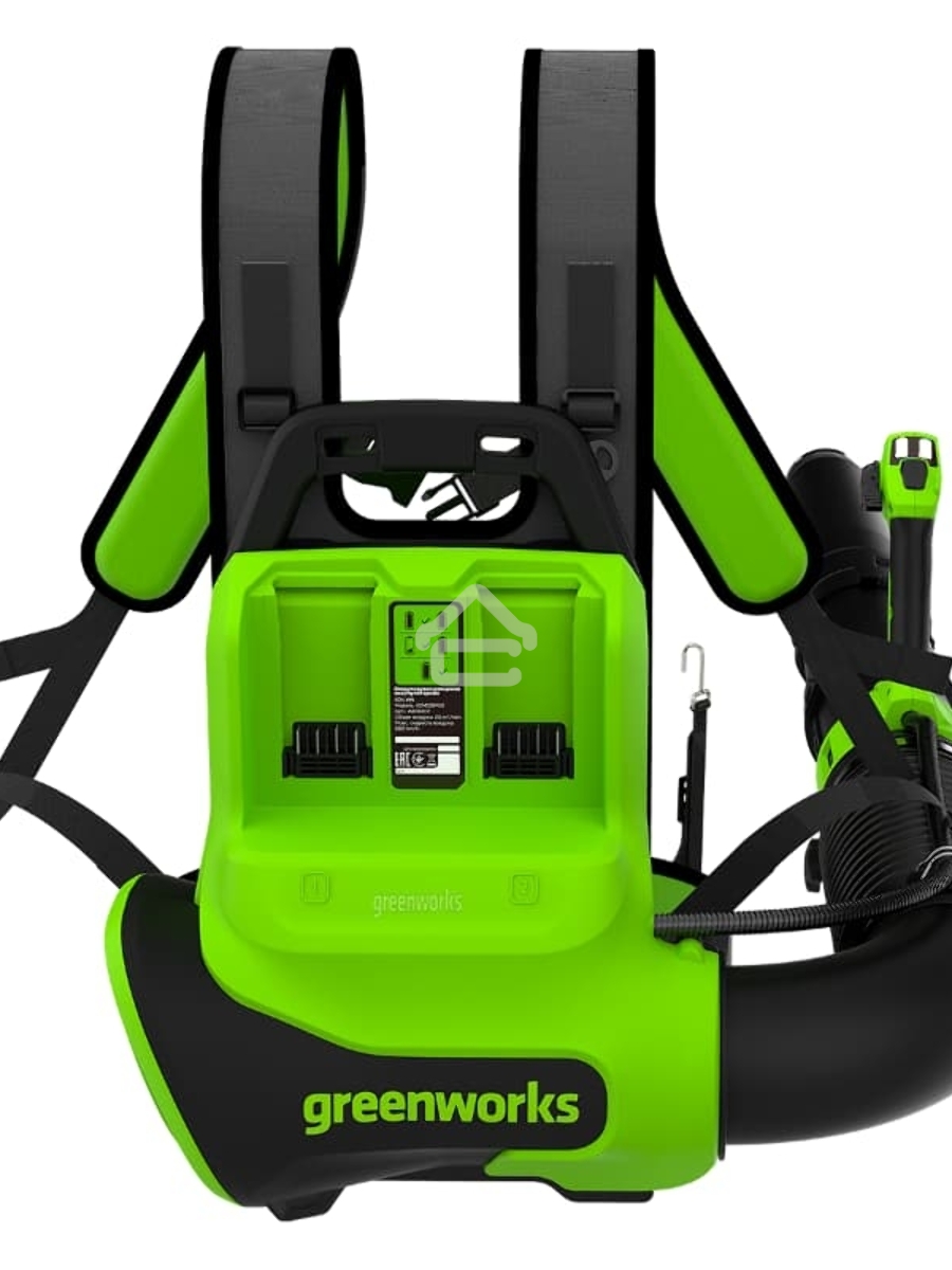 Воздуходув-Садовый Пылесос аккумуляторный GreenWorks GD40BPG2 40V, бесщеточный, без АКБ и ЗУ (2408107)