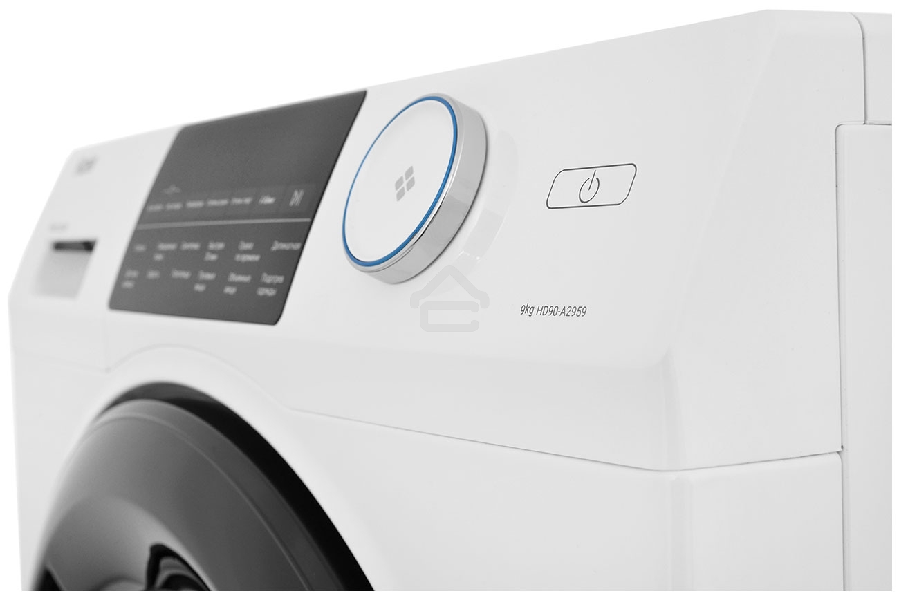 Сушильная машина Haier HD90-A2959 белый, 9 кг, сушка - тепловой насос, программ - 12, 59.5 x 84.5 x 66.5 см