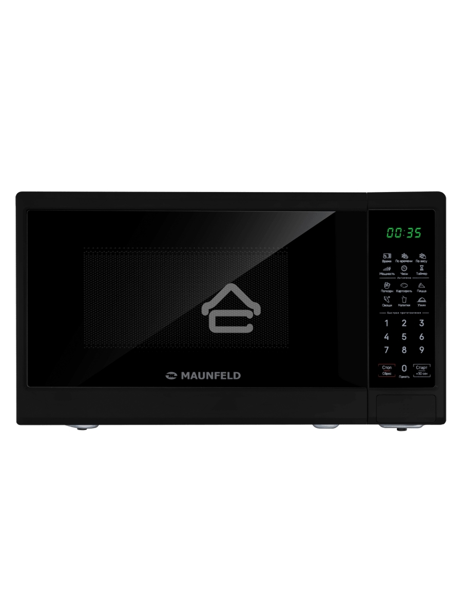 Микроволновая печь MAUNFELD MFSMO720EB07 чёрный, 20 л, 700 Вт, переключатели - сенсор