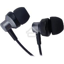 Гарнитура внутриканальные Oklick HS-S-230 1.2м черный проводные в ушной раковине (SS-E188B)