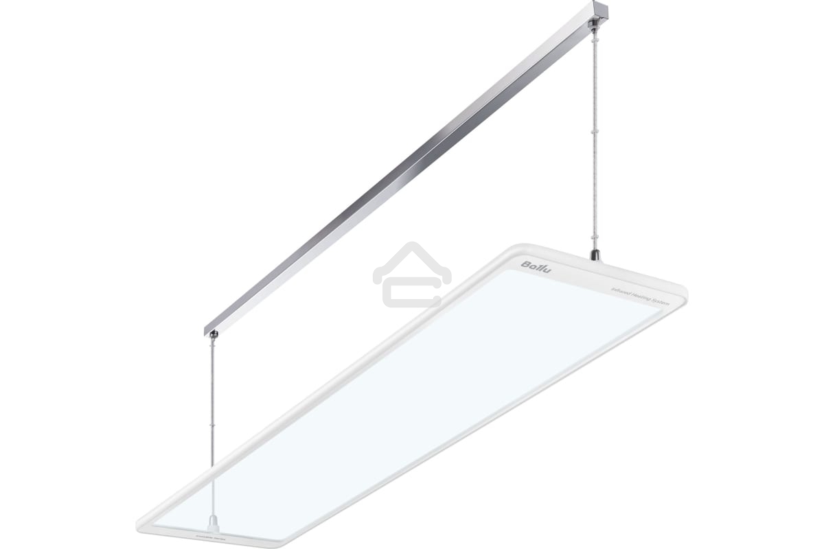 Обогреватель инфракрасный Ballu BIH-GTW-1.0 белый, 1000 Вт, 20 м2