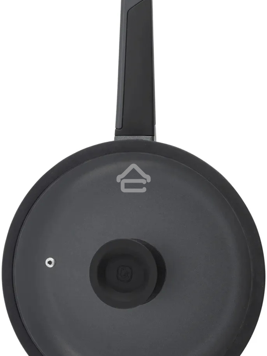 Сковорода Rondell Kontur RDA-1486, 24см, с крышкой, графитовый