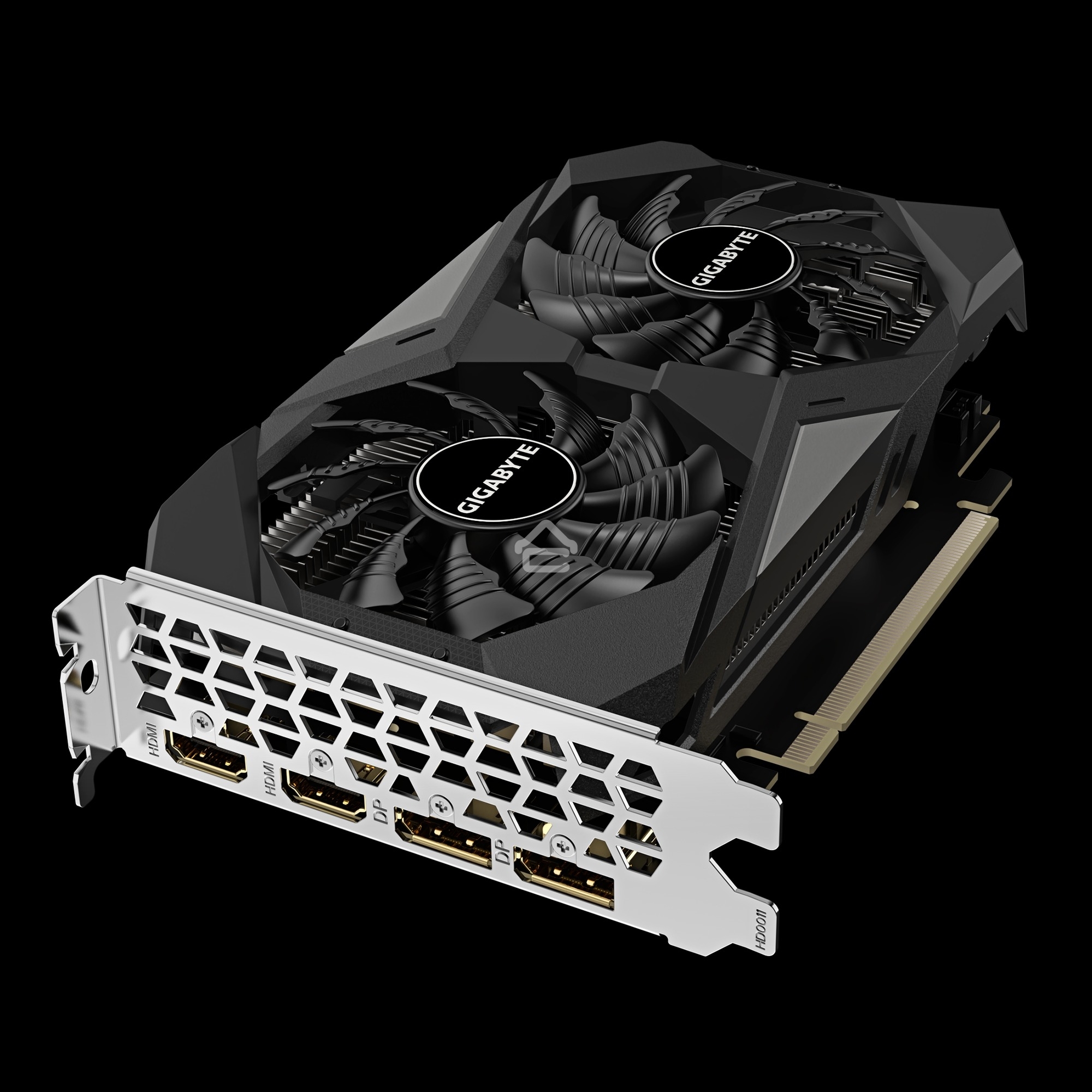 Видеокарта Gigabyte GV-N3050WF2OCV2-6GD PCI-E 4.0 96bit GDDR6 1470/14000 HDMIx2 DPx2 HDCP Ret