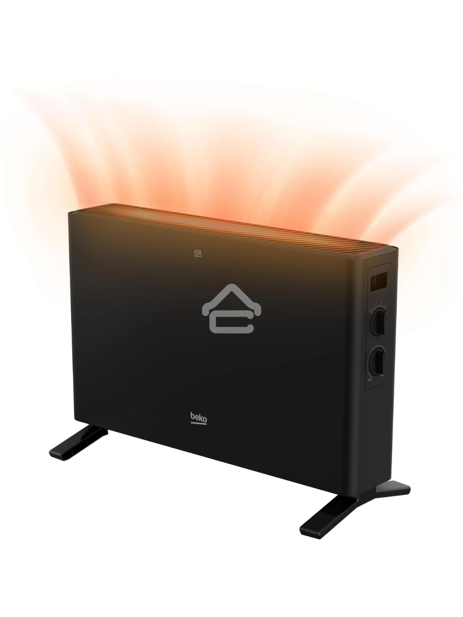Конвектор Beko Winter Range RHC 5218 B черный, 1800 Вт, 20 м2, термостат