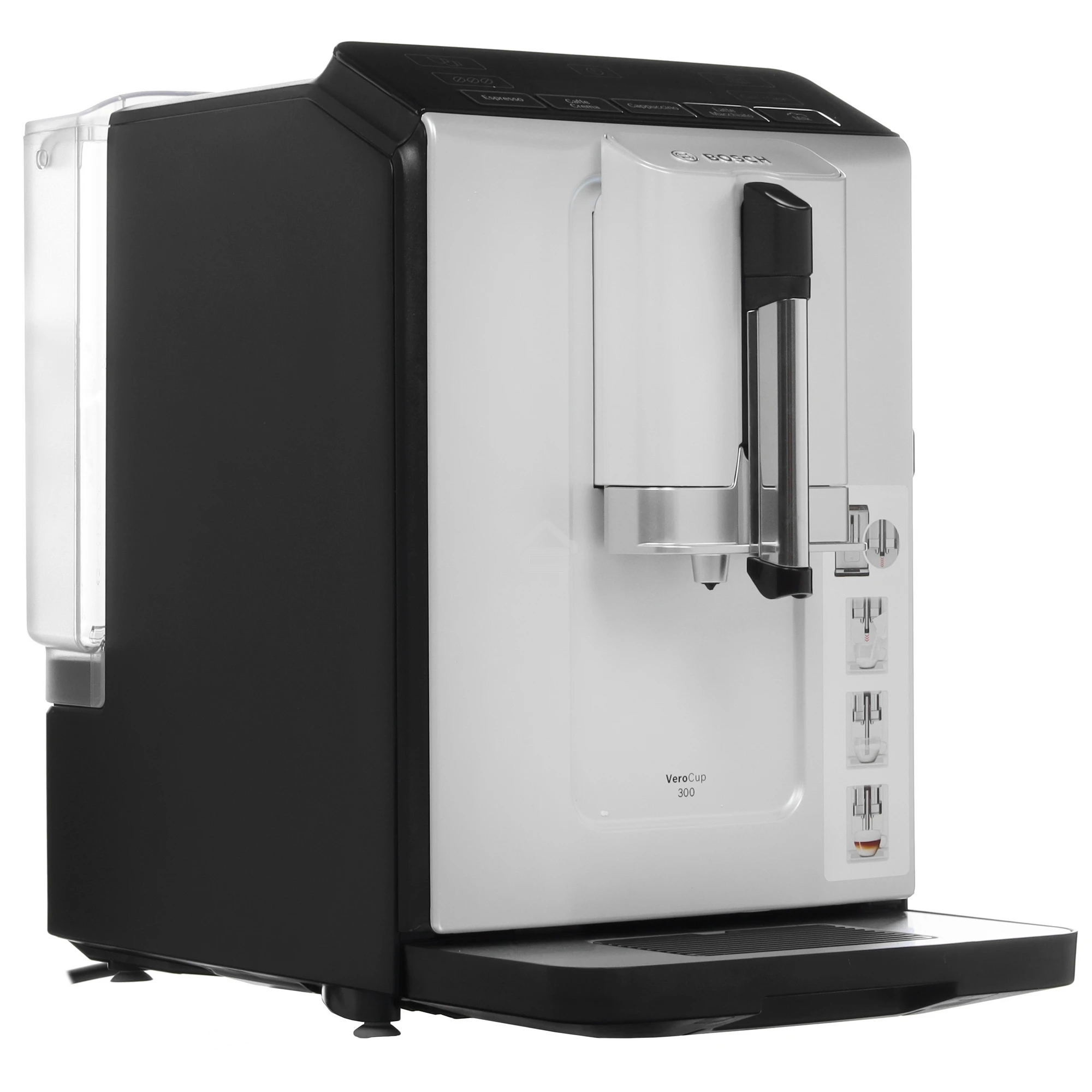 Кофемашина автоматическая Bosch TIS30351DE серебристый, исп. кофе - зерновой, 1.4 л, 1300 Вт, 15 Бар