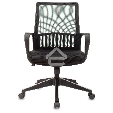 Кресло компьютерное Бюрократ MC-201/TW-11 TW-11 черный, спинка сетка