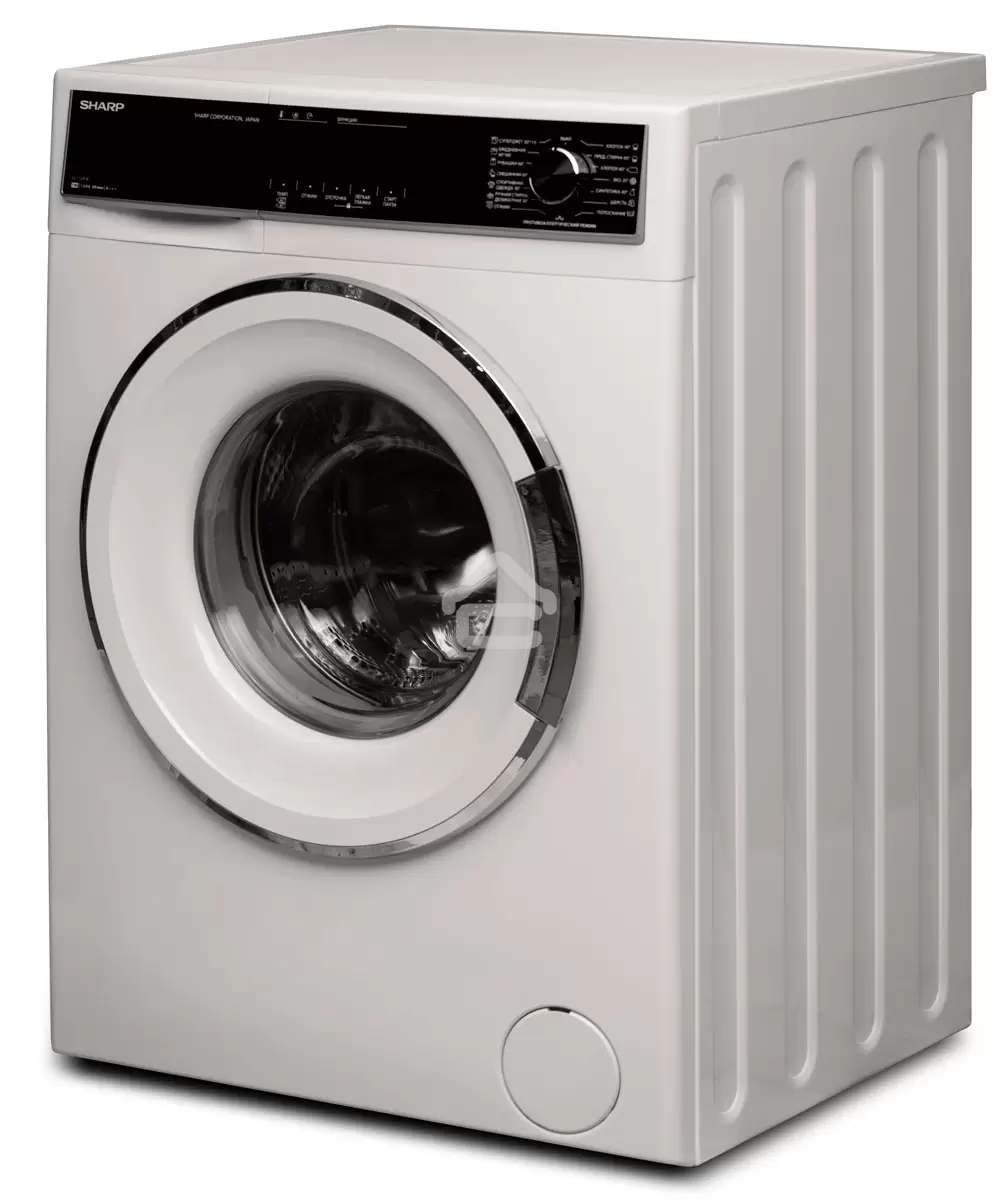 Стиральная машина Sharp ES712RW белый, загрузка фронтальная 7 кг, 1200 об/мин, класс: A+++